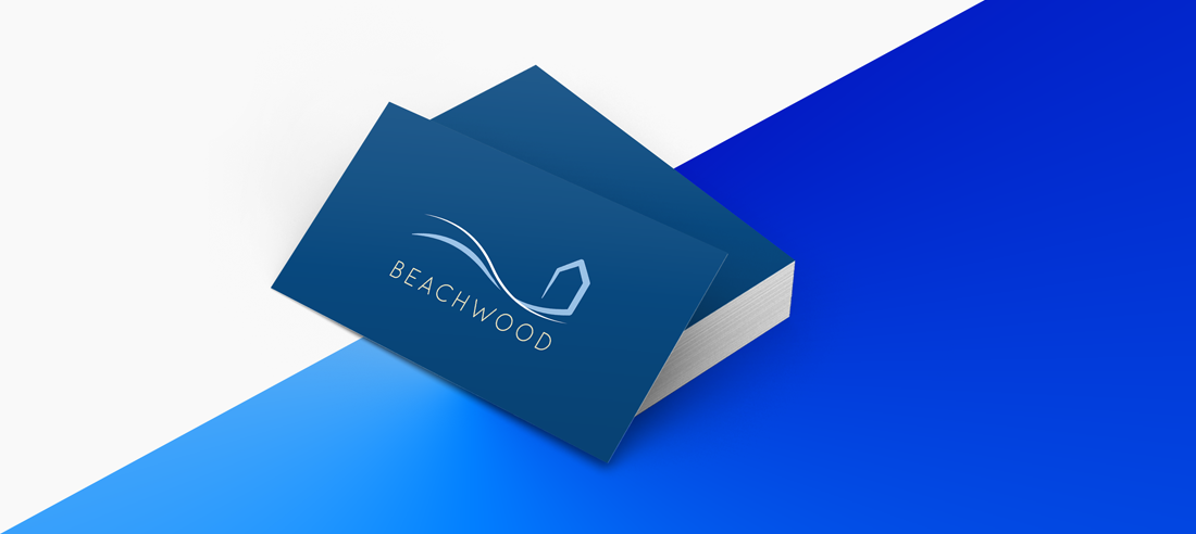 Beachwood Business Card Design